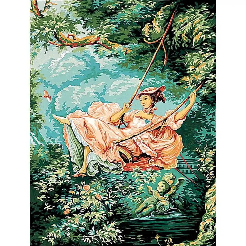 Acquista ora | Canovaccio antico Margot de Paris La sciarpa - con matassine MOULINE DMC
