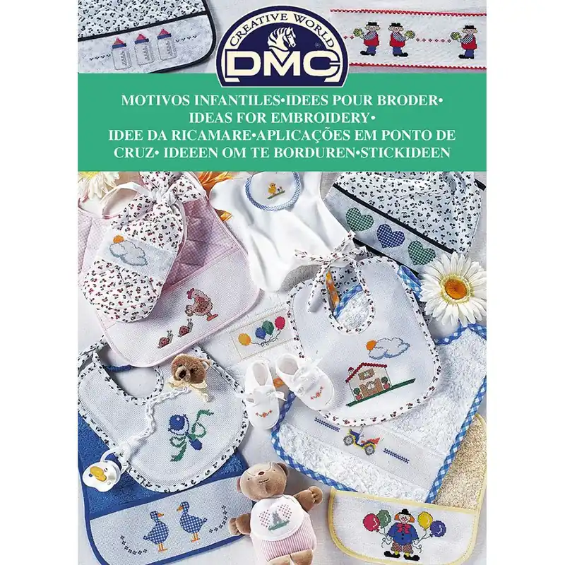 Prodotto di punta | Libro diagrammi DMC Idee di ricamo per il bambino