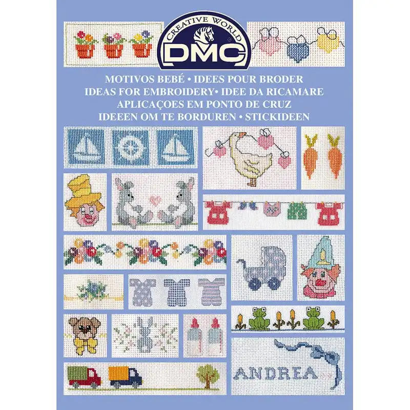 Offerta speciale | Libro diagrammi DMC Idee per ricamare speciali bambini