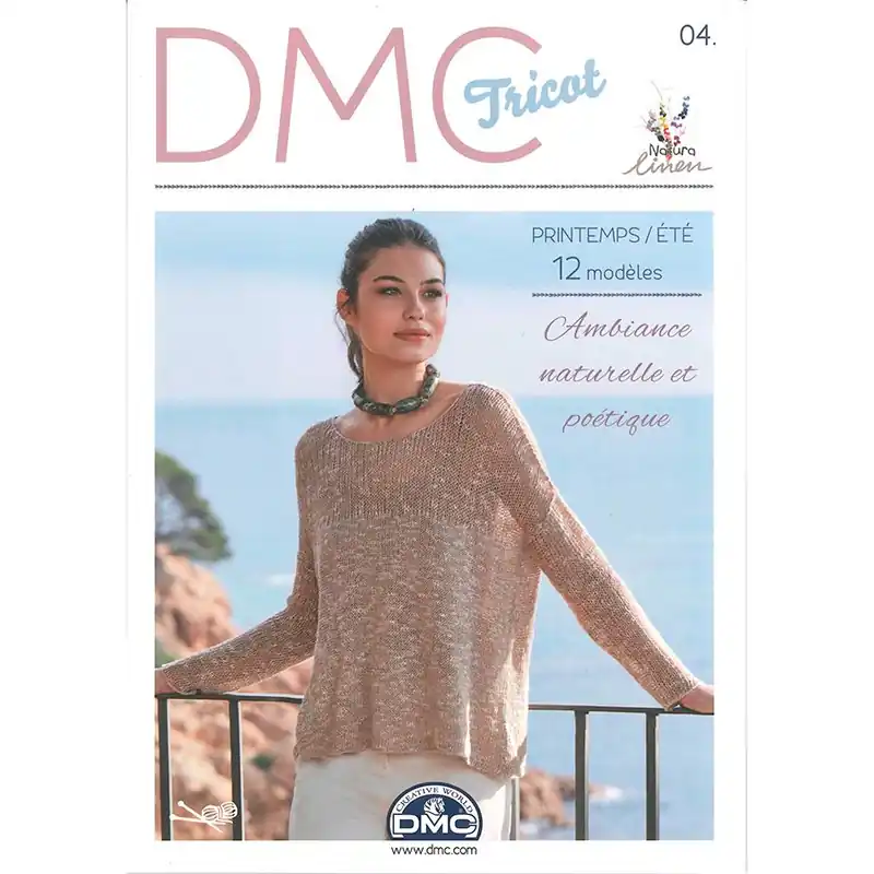 Libro DMC 12 Modelli primavera/estate Natura Linen | Offerta imperdibile