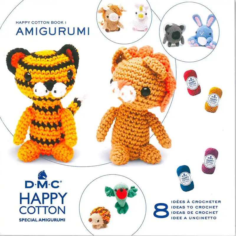 Libro DMC 8 idee per l‘uncinetto - Happy Cotton Book 1 - Nuovo arrivo