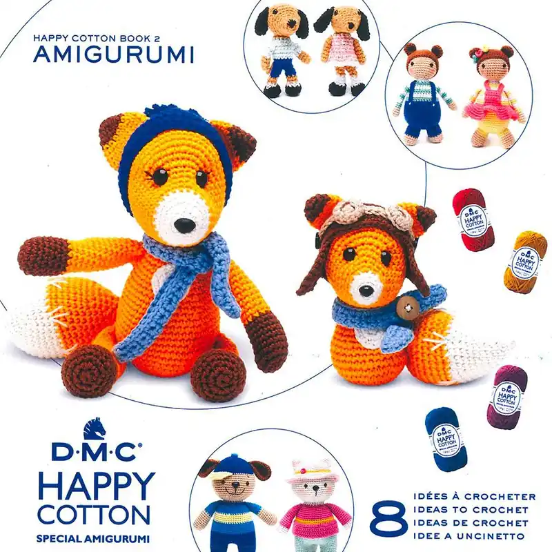 Libro DMC 8 idee per l‘uncinetto - Happy Cotton Book 2 - Risparmio extra