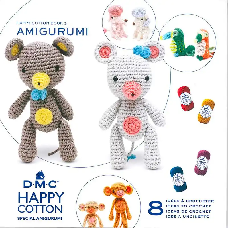 Scelto dai clienti - Libro DMC 8 idee per l‘uncinetto - Happy Cotton Book 3