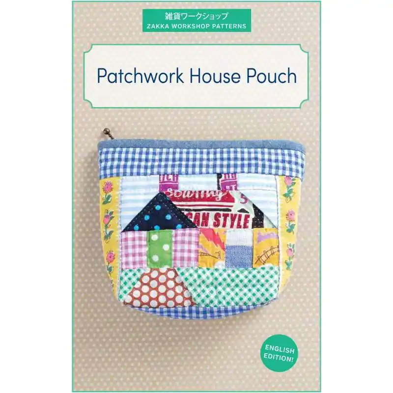 Compra online | Patchwork House Pouch - Pochette Casa Patchhwork
