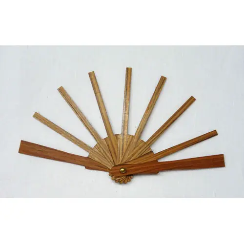 Struttura ventaglio legno, mignon rigato cm 17,5/9 stecche | Compra online