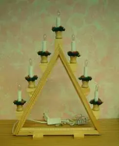 Schwibbogen albero con 7 candele elettriche - Acquisto sicuro