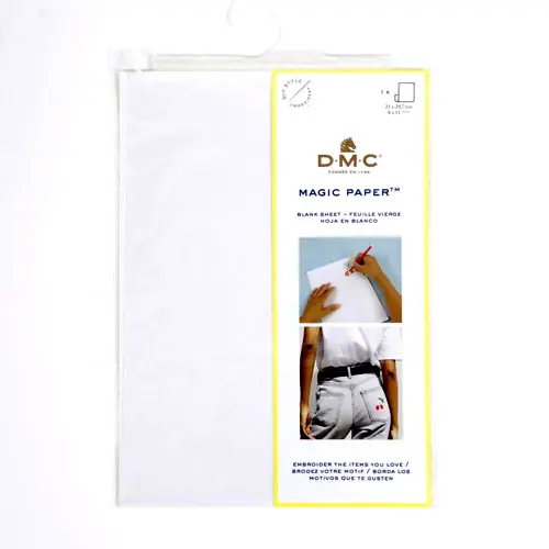1 foglio magic paper bianco, dmc - Qualità eccellente
