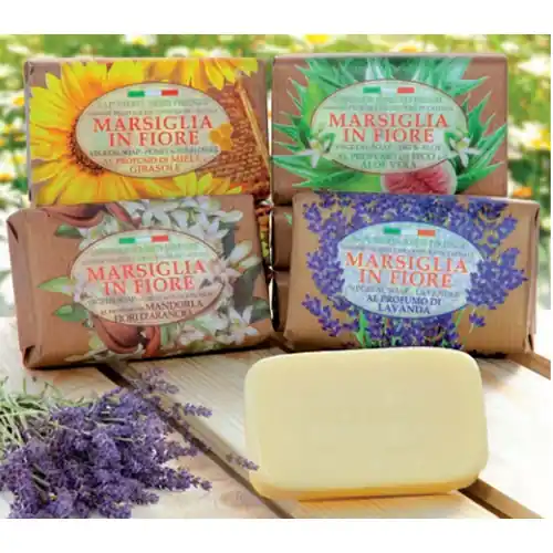 Sapone naturale nesti dante, marsiglia in fiore gr 125 - Offerta imperdibile