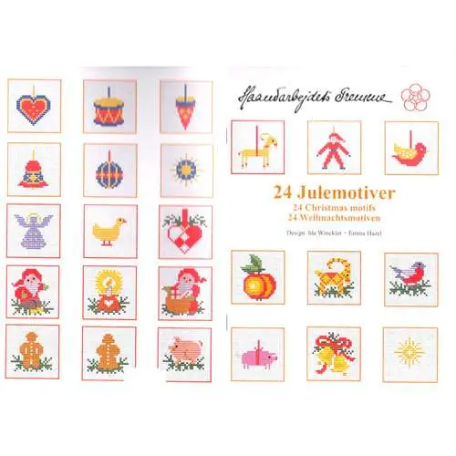 24 julemotiver 24 motivi natalizi gerda bengtsson - Novità nello shop