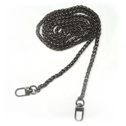 Catenella per borsetta cm 120, metallo colore oro-argento e argento brunito - Appena arrivato