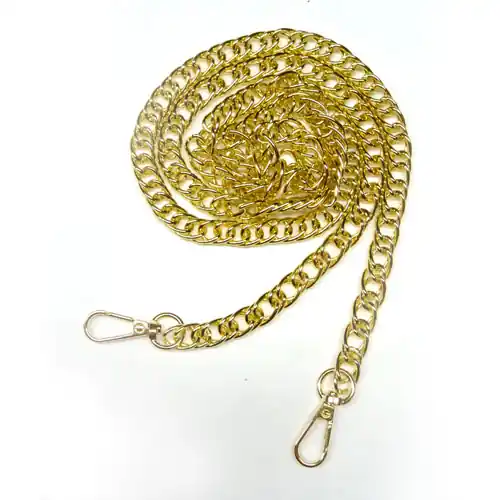 Catenella per borsetta cm 115, metallo colore oro-argento | Risparmio extra