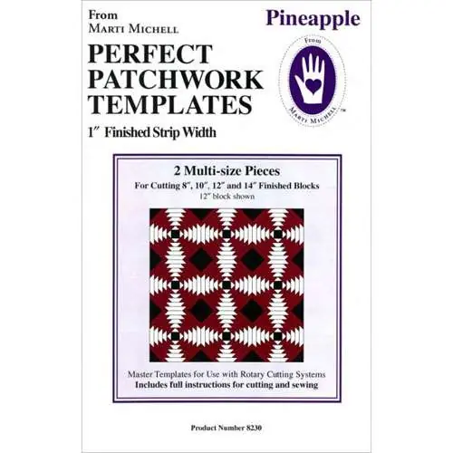 Reso gratuito - Pineapple perfect patchwork template 8230, marti michell