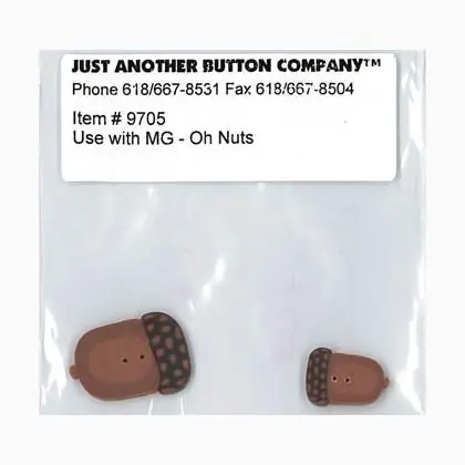Preferito dai clienti - Oh Nuts Button Pack (9705.G)