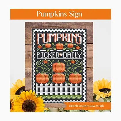 Pumpkins Sign - Risparmia ora