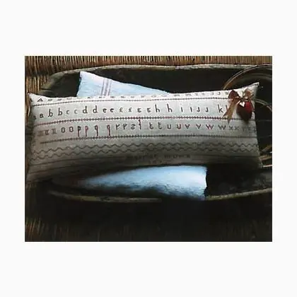 Harriat Brown Redwork SamplerPinkeep | Sconti