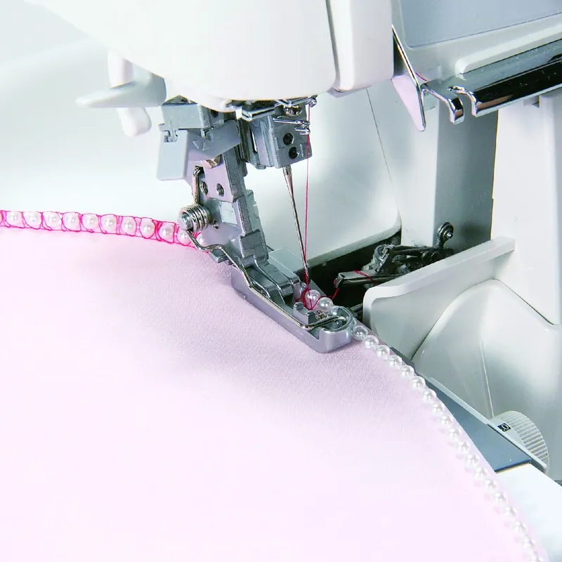 Acquista dal produttore - Piedino per bordatura perlinata curva Juki MO 1000 / 2000 / 2800 / 3000 QVP